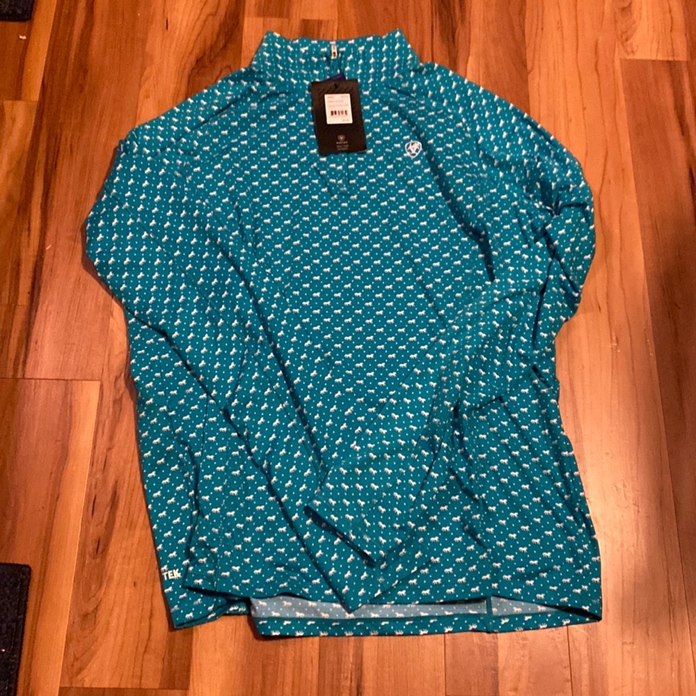 Ariat Ladies 1/2 zip shirt